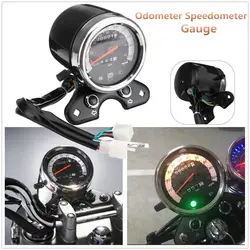 1pc 100% brand new and high quality Aluminum Motorcycle Odometer Speedometer Tachometer for Suzuki Cafe Racer