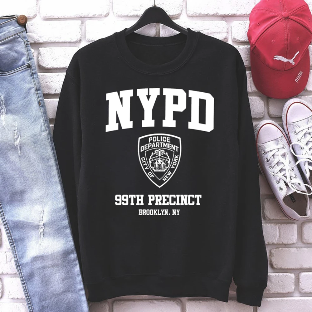 

Winter Nine-Nine TV Show Jumper Unsex Crewneck 2021 Hoodies 99 Precinct Sweatshirt Fleece 99th Female Pullovers