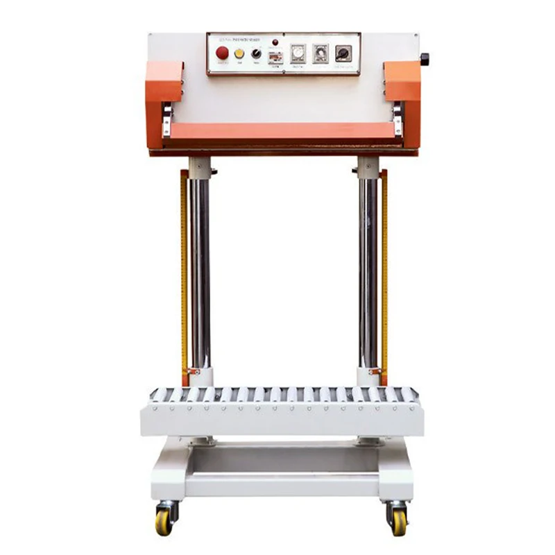 

500W Vertical Pneumatic Sealing Machine QLF-700A Big Bag Sealing Machine Plastic Bag Sealing Machine Automatic Sealing Machine