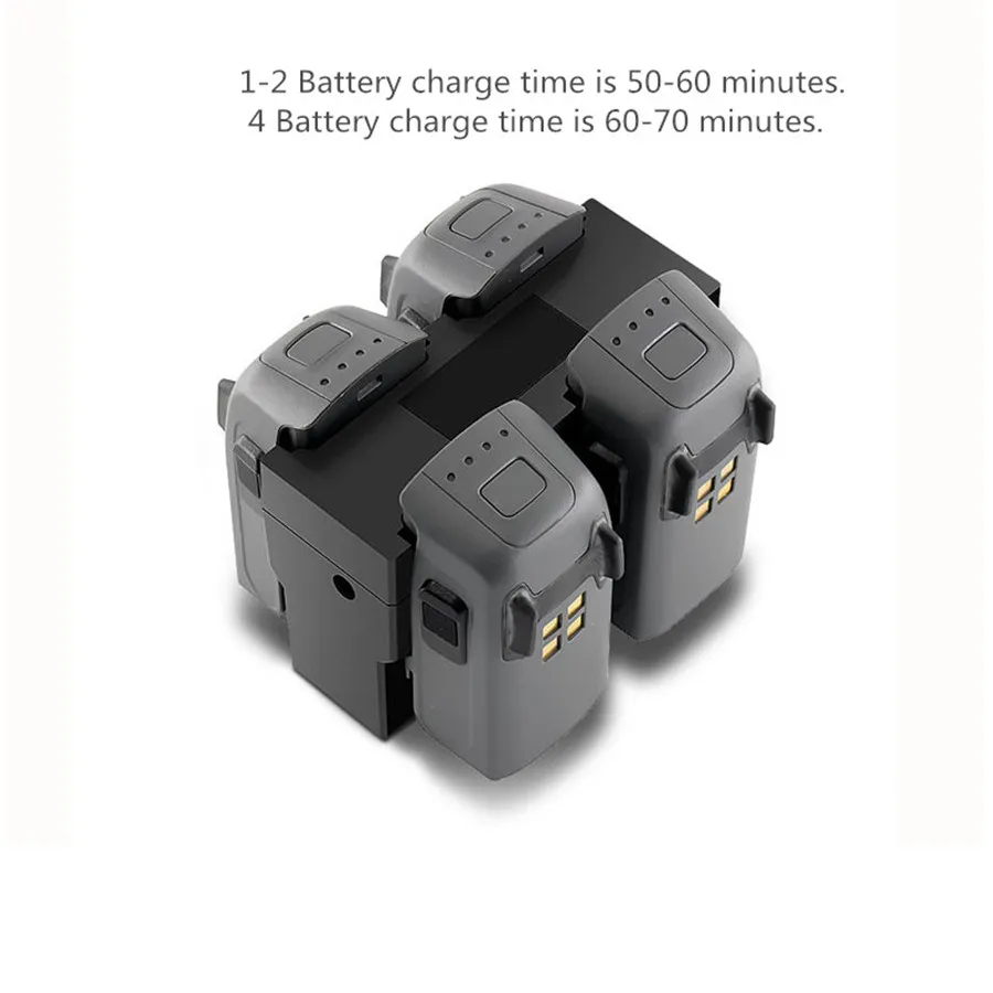 Battery Charger for DJI Spark Drone Parallel Fast Charging HubFOR DJISPARK 4 in 1 Intelligent Flight Battery Manager Spare Parts