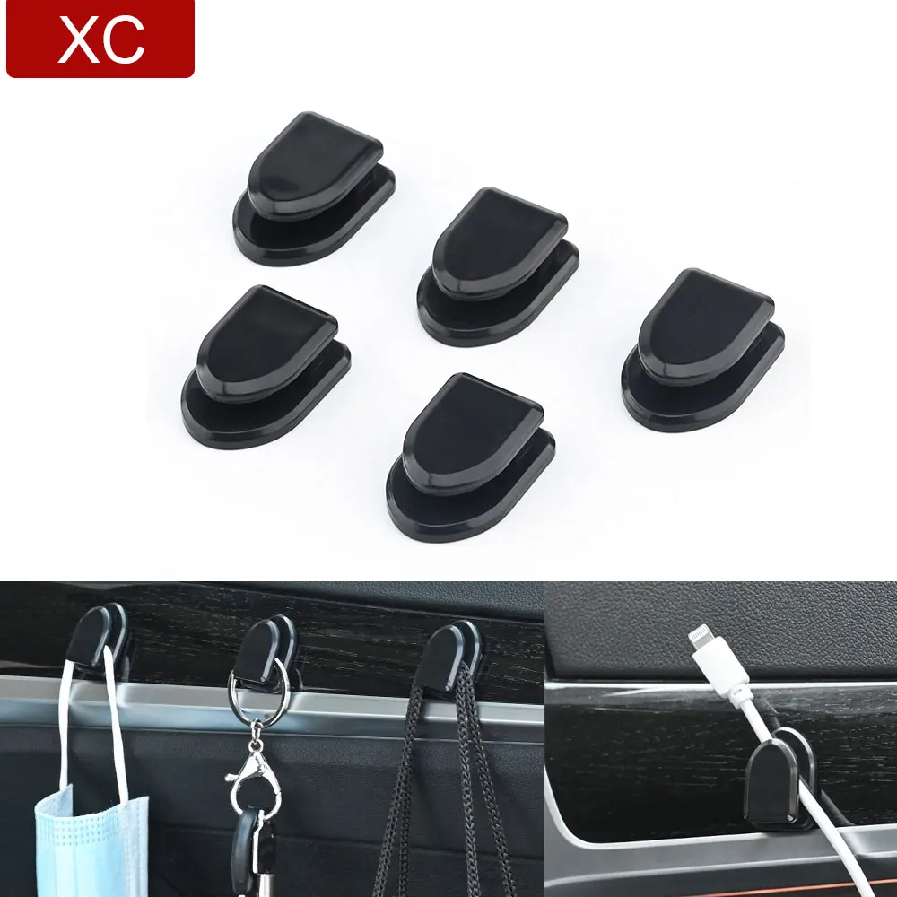 

Universal Car Seat Headrest Hook for Dust Multi-Function for Tesla Model 3 X S Y Clutter Arrangement For BMW Diy Accessories