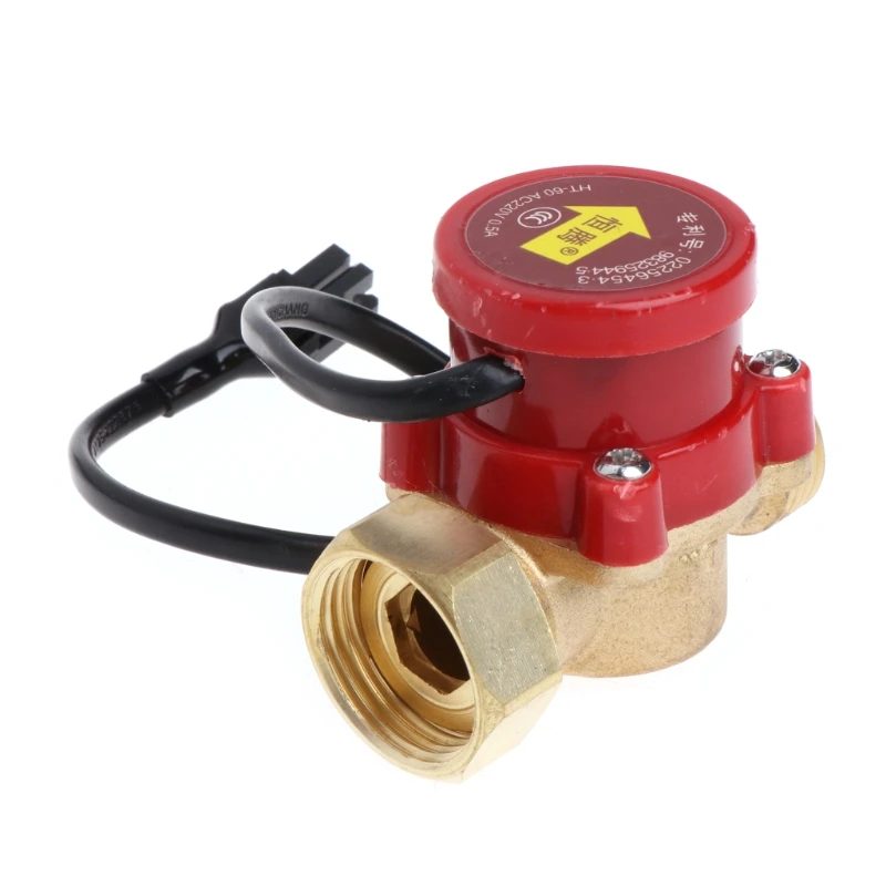 220V 60-90W Male Thread G1/2 Connector Circulation Pump Water Flow Sensor Switch