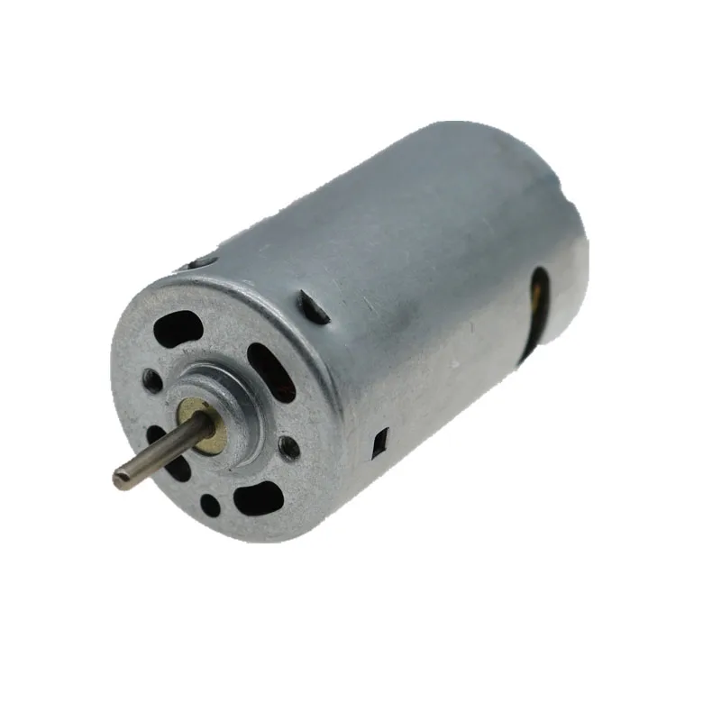 Micro RS-390 Motor DC 6V-24V 26000 RPM High Speed Large Torque with Cooling Fan DIY Drill Tool Motor