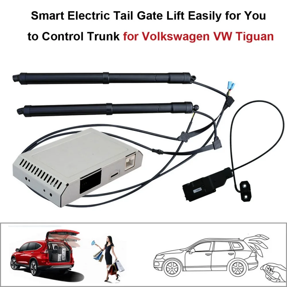 Smart Auto Electric Tail Gate Lift for Volkswagen VW Tiguan Control Set Height Avoid Pinch With Latch function