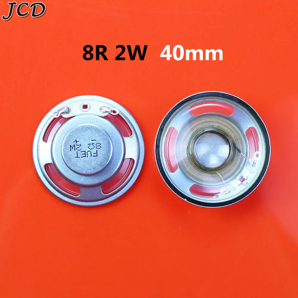 JCD 8 Ohm 2W 3W 5W 8R  40mm 50mm 57mm 66mm 77mm Diameter Loudspeaker Speaker Internal Magnetic Horn speaker
