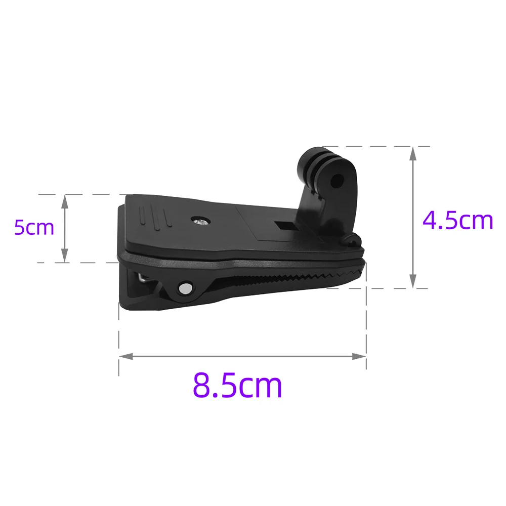 Bag Belt Clip 360 Degree Rotary Belt Backpack Clip Clamp Mount Fit for Hero 9 8 7 Action Camera Accessories