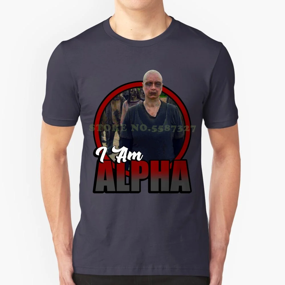 I Am Alpha The Walking Dead Summer Funny T Shirt For Men Women The Walking Dead Negan Lucile Beta Alpha Season 10 Episode 4 Big