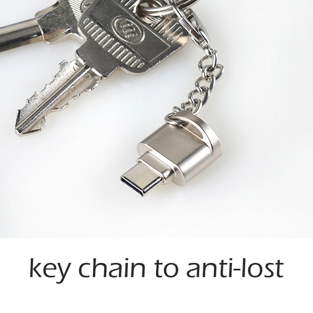 Portable and multifunctional High Speed Micro-USB/Type-C Memory Card Reader TF Micro-SD OTG Phone Adapter