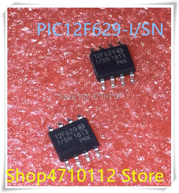 

IC NEW 10 шт./лот PIC12F629-I/SN PIC12F629 12F629-I/SN SOP-8 IC