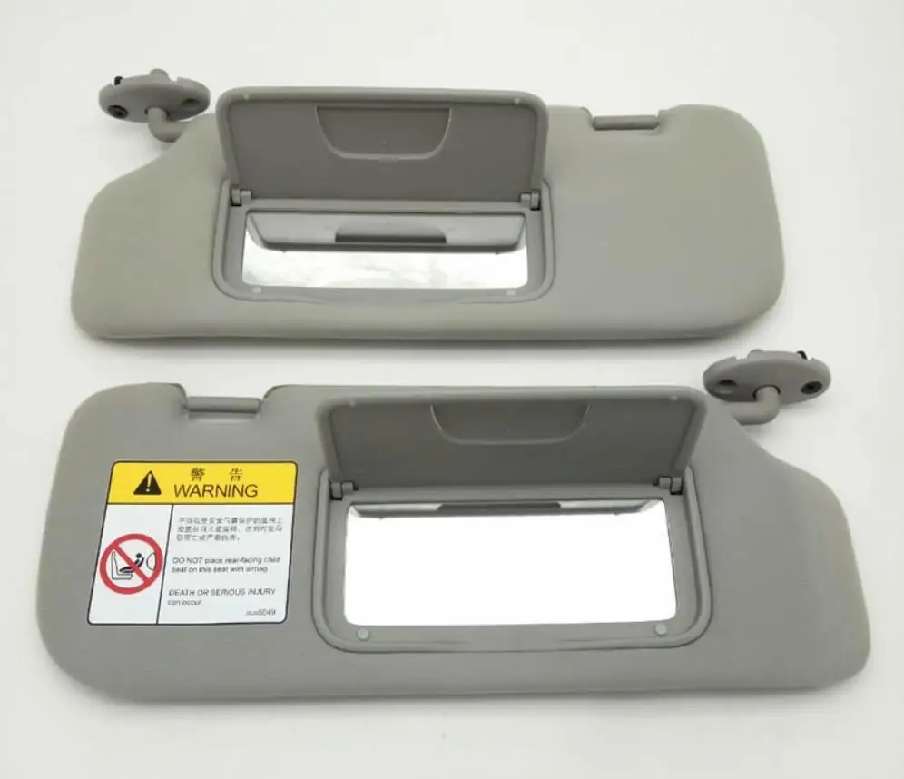 Interior Sunvisor With Mirror Sunshield Visor For Chevrolet Captiva 2007 2008 2009 2010 2011 2012 2013 2014 2015 Car Accessories