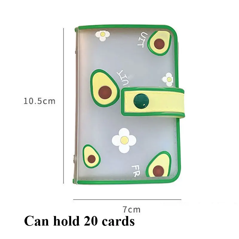 20 Pockets small photo album 7*10.5cm Home Picture Case Storage Name Card Book Photo Album Card Photocard Name Card ID Holder