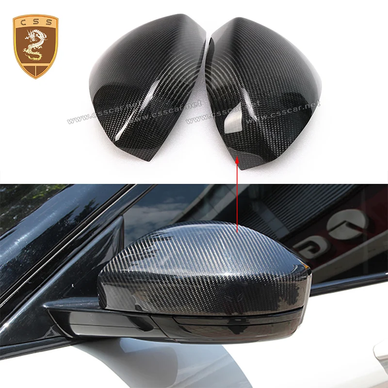 For Land Rover Carbon Fiber Rear View Mirror Cover For Range Rover Evoque 2014 2015 2016 Add on Style Side Wing Mirror Covers