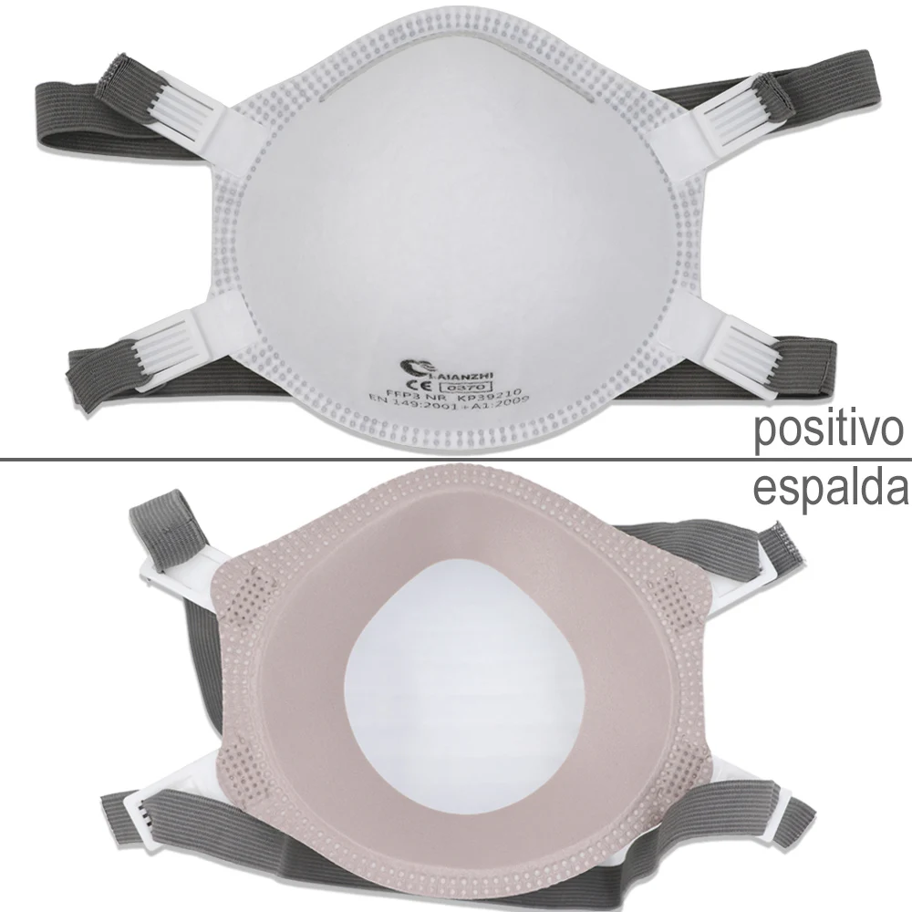 LAIANZHI FFP3 CE tipo di tazza maschera maschere protettive maschere monouso pm2.5 dannosi 99% igiene copricapo confezione originale maschere per la