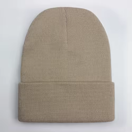 Solid Unisex Beanie Autumn Winter Wool Blends Soft Warm Knitted Cap Men Women SkullCap Hats Gorro Ski Caps 24 Colors Beanies - Image 9