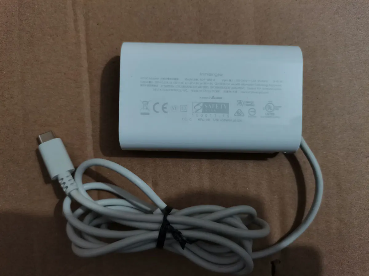 

NEW OEM Delta ADP-45NE A USB-C AC Adapter For Innergle 20V 2.25A 45W USB-C Series Laptop Original AC Adapter