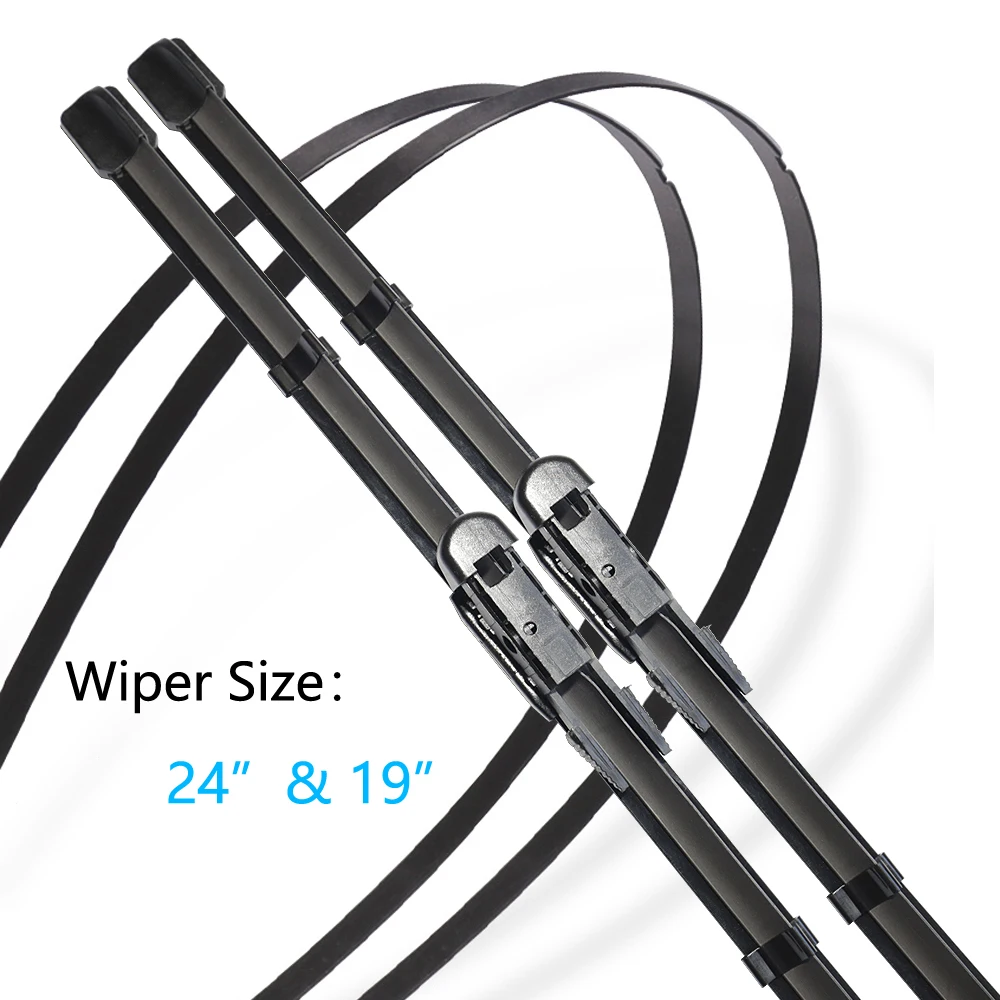 for Audi A3 8P 2005~2012 Car Wiper Blades Front Windscreen Windshield Wipers Car Goods Stickers 2006 2007 2008 2010 2011