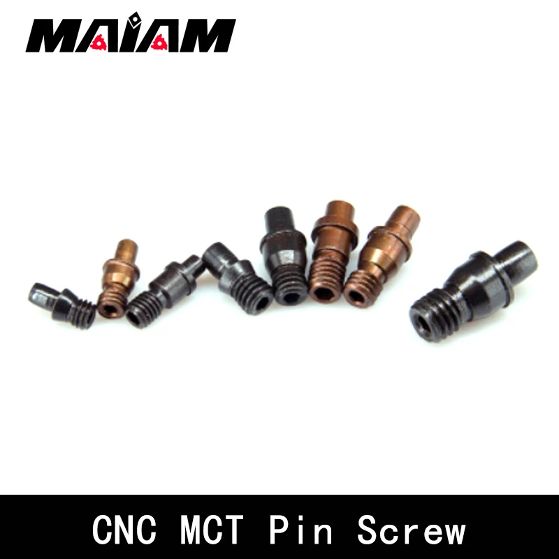 10 unids/set CNC pin tornillo MCT510 MCT513 MCT515 MCT613 MCT617 MCT618 MCT619 MCT822 MCT1022 tornillo CNC herramienta de soporte de varilla de