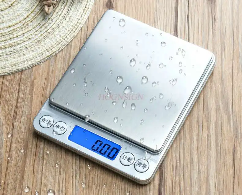 experiment equipment Rechargeable precision home kitchen scale small electronic scale 0.01g grams small scale baked food