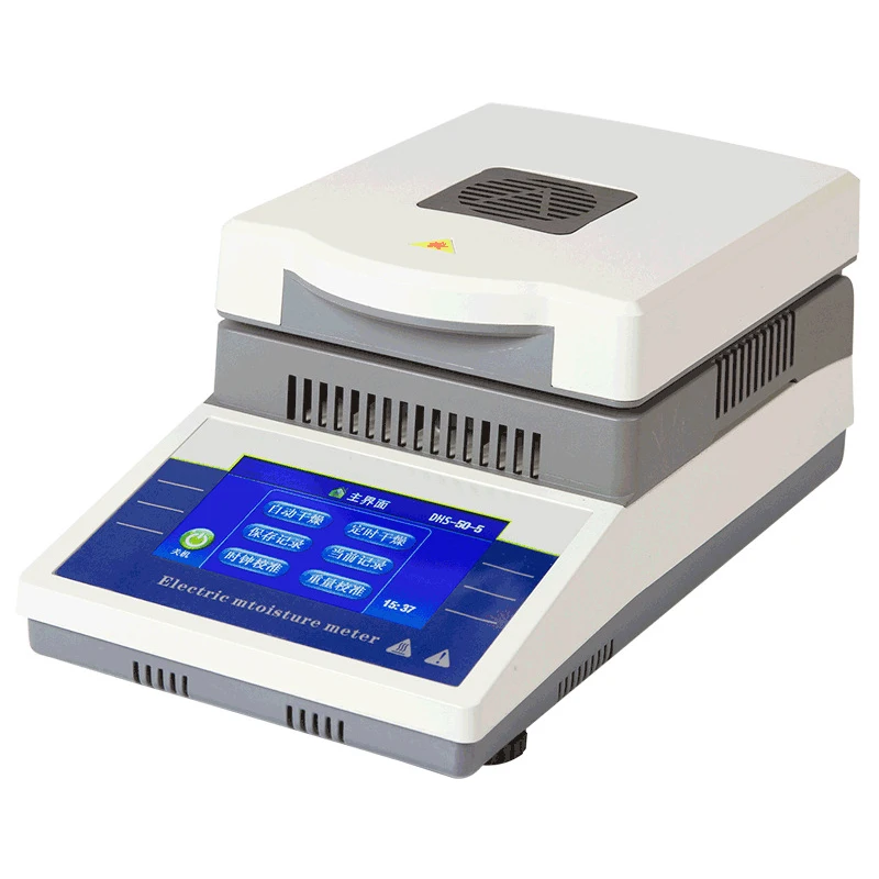 DHS-10A Automatic Quick Moisture Analyzer Grain Moisture Detector Halogen Moisture Test Laboratory Equipment