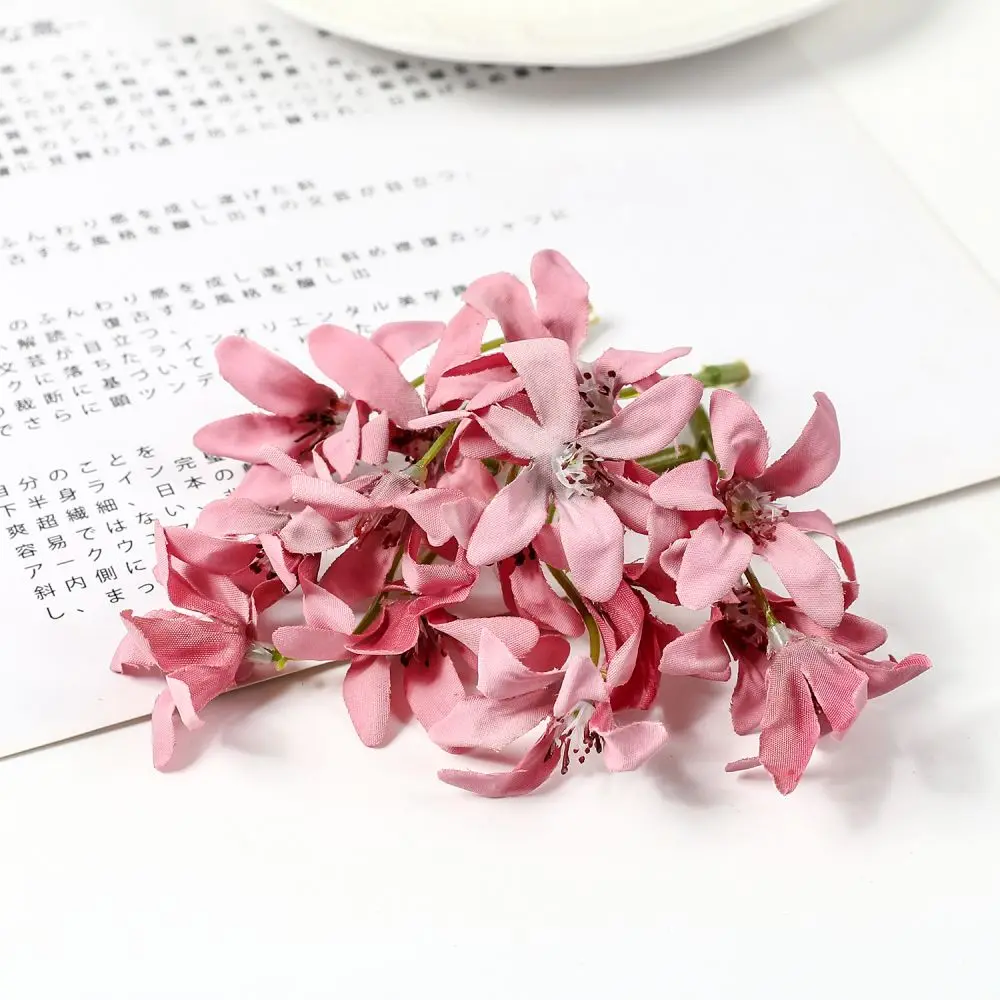 20PCs Seide Künstliche Orchidee Blumen Kopf Gefälschte Blumen Für Home Zimmer Hochzeit Dekoration DIY Vasen Girlande Geschenke Zubehör – Detail 12