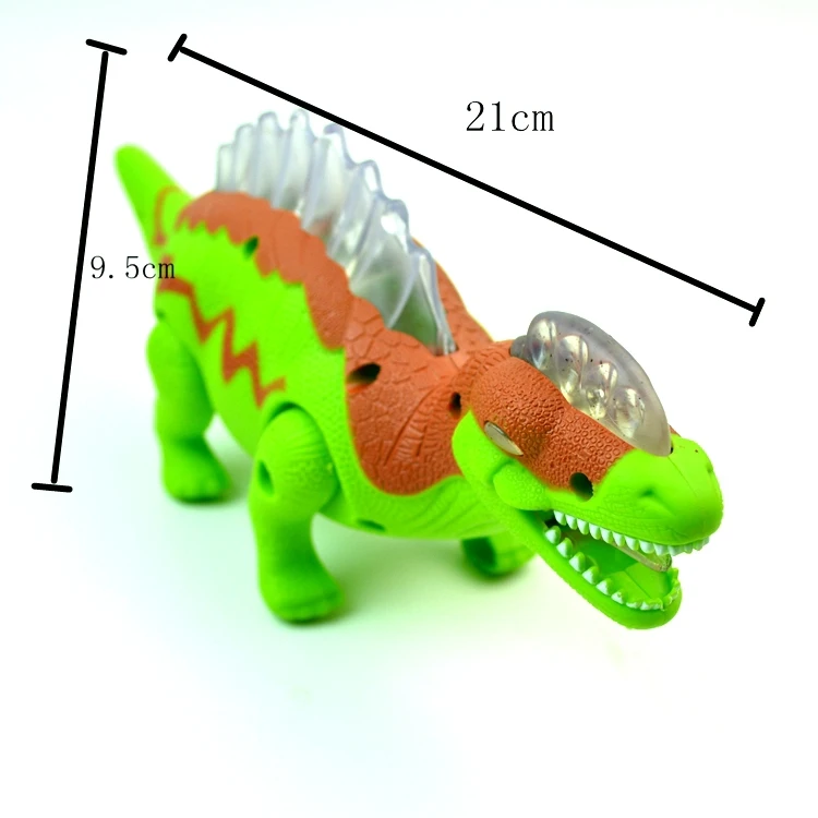 

Динозавры юрского периода, электрическая имитация, подарок на день рождения мальчика, Игрушечная модель с подсветкой, электронная пластиковая батарея унисекс