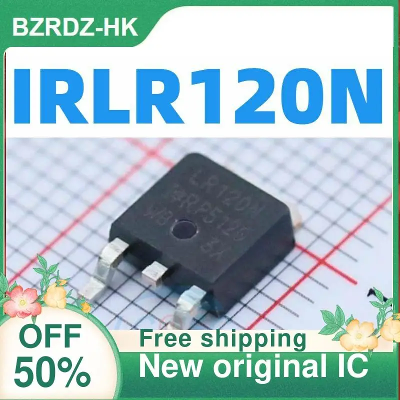 

10-200PCS IRLR120NTRPBF LR120N TO-252-3 100V/10A New original IC