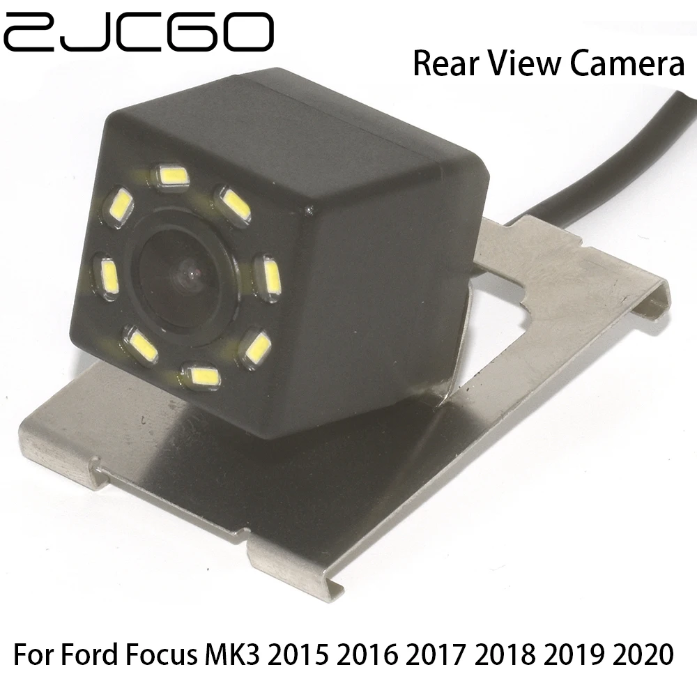 

ZJCGO CCD Автомобильная камера заднего вида для парковки, водонепроницаемая камера ночного видения для Ford Focus3 MK3 2015 2016 2017 2018 2019 2020