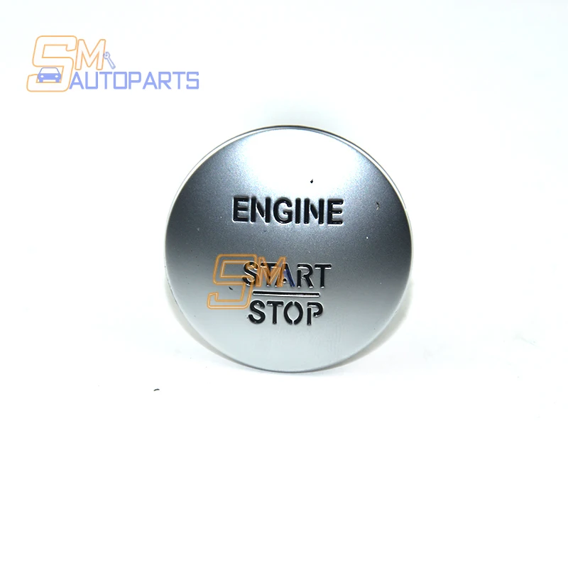 

Keyless Go Start Stop Push Button Engine Ignition Switch 2215450714 For Mercedes-Benz W164 W205 W221 W176 W166 Silver