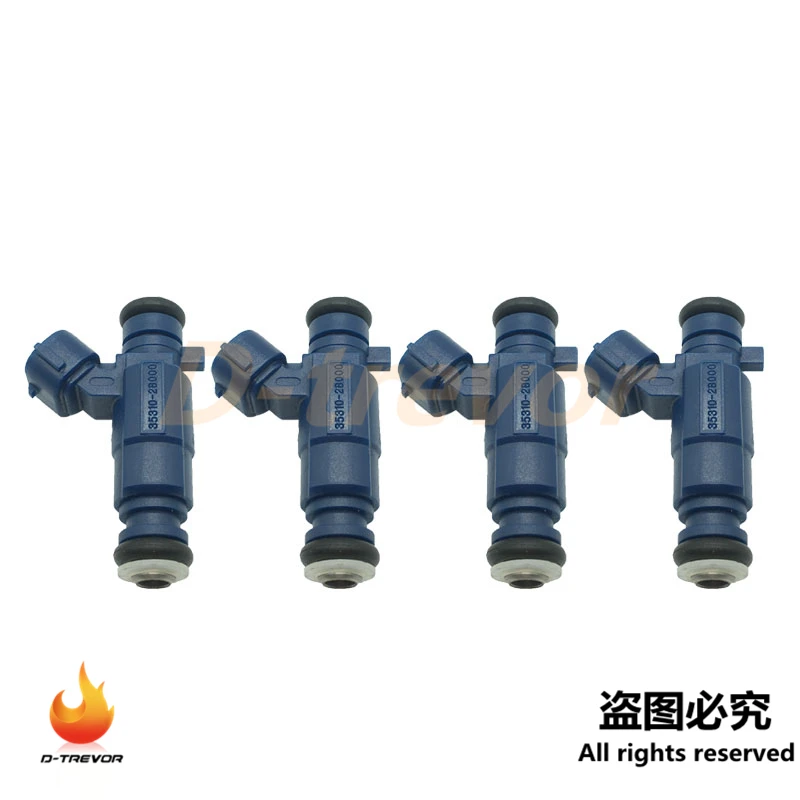 

4PCS OEM 35310-2B000 High quality Fuel Injector Nozzle for Hyundai i20 i30 KIA Ceed 1.4L 9250930023