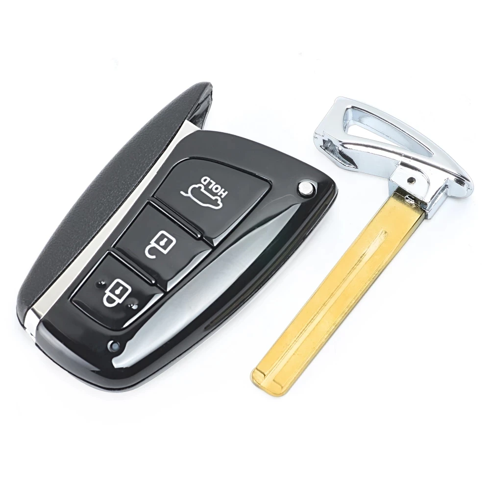 DIYKEY 3 Buttons P/N: 95440 2W500 2W600 For Hyundai Santa Fe 2012 2013 2014 2015 2016 2017 Smart Key 433MHz ID46 Chip Remote Fob