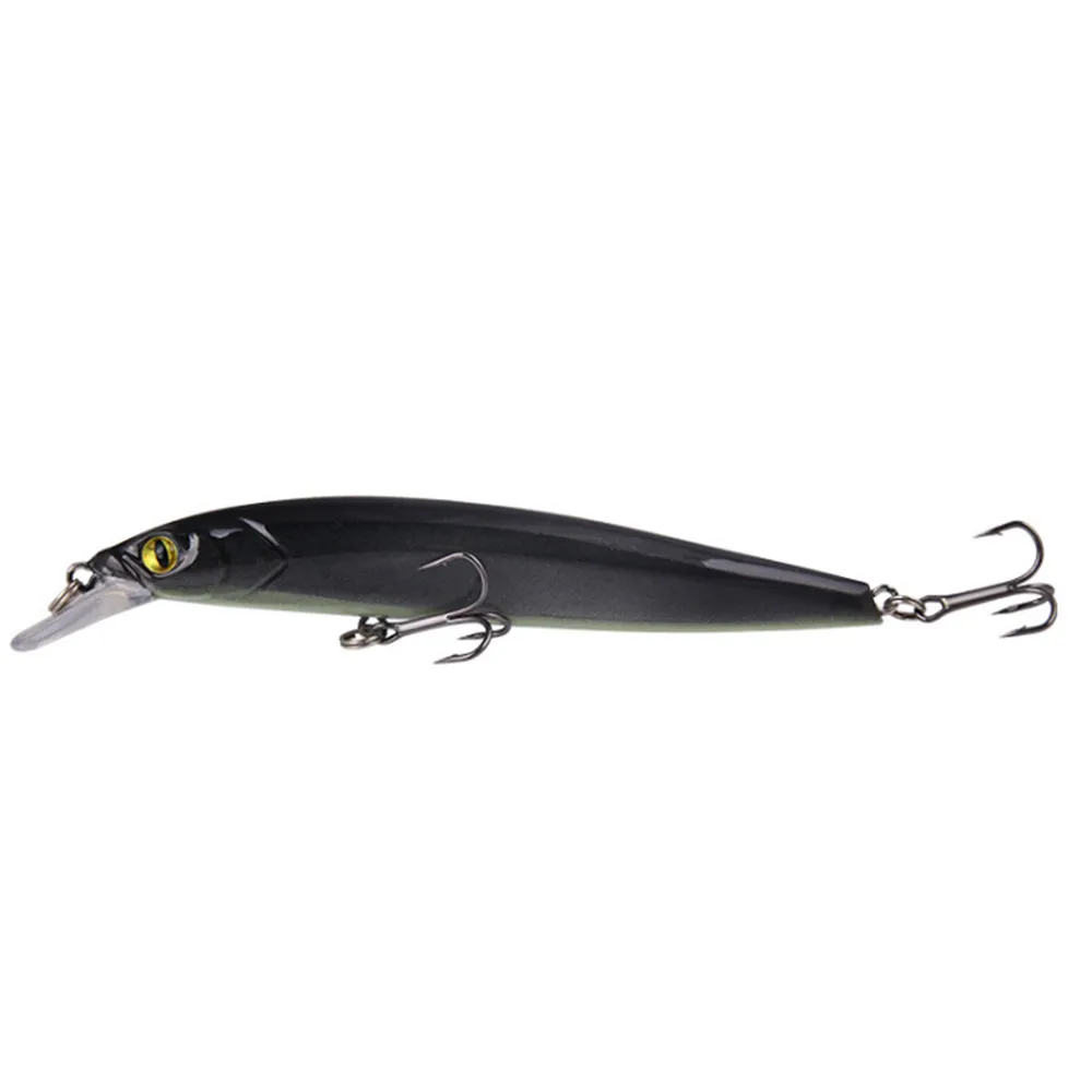 Wobbler Minnow flotante 120mm con ojos 3D para bass - imagen 4