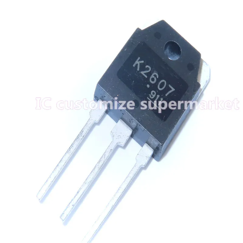 5PCS/LOT NEW K2607 2SK2607   TO-3P 800V 9A     Triode transistor