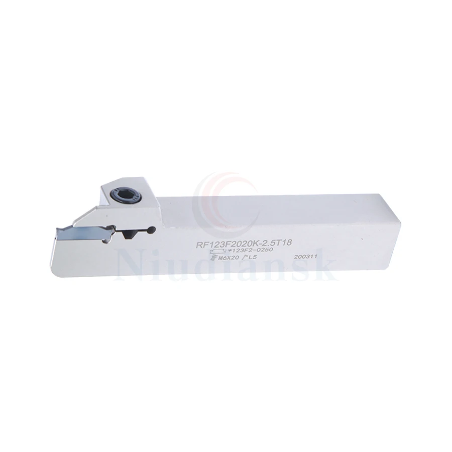 Portaherramientas de ranurado de RF123E1616-2T17, herramienta de torno CNC, RF123G2525M-3T20, RF123F2020K-2.5T18, Arbor RF123, 1 ud.