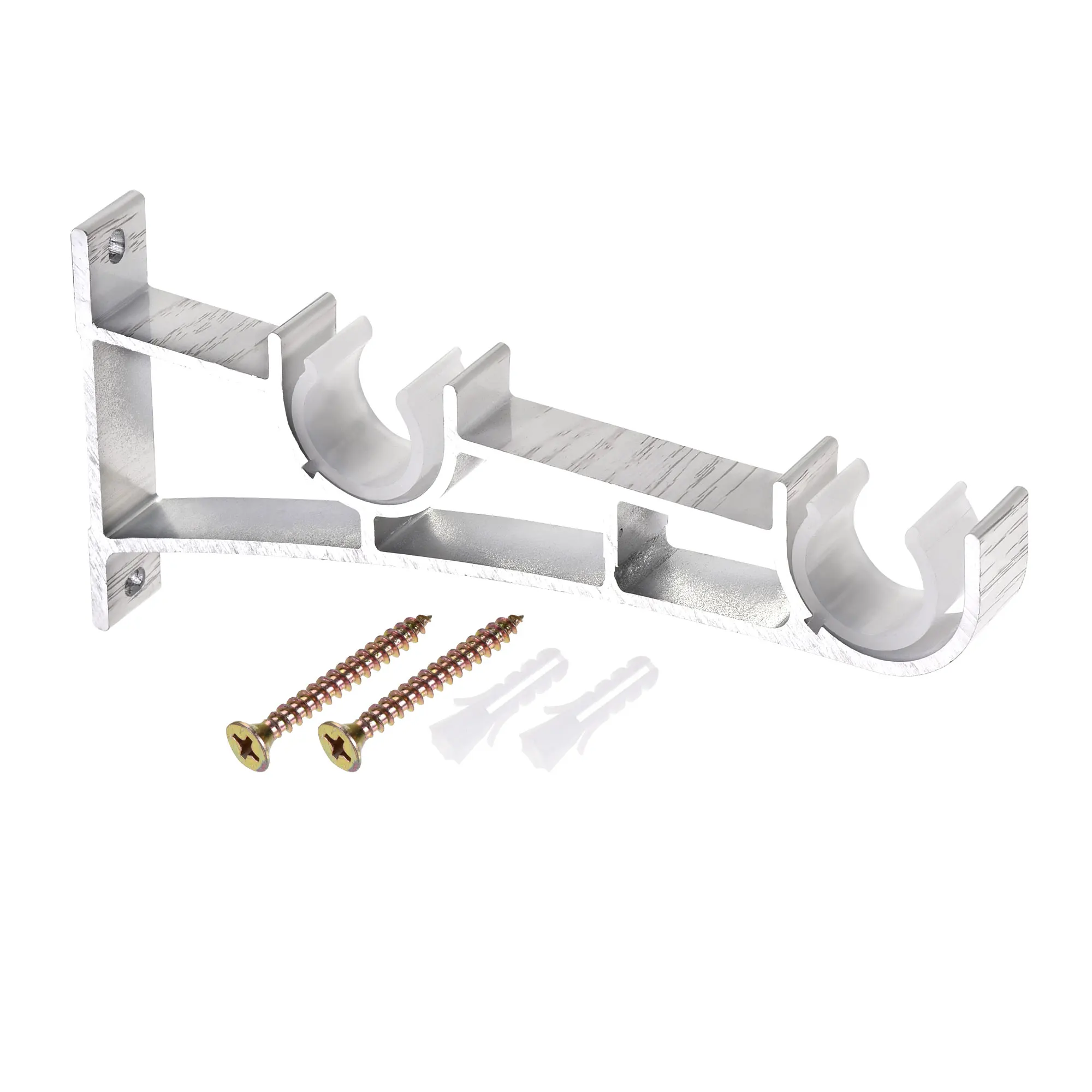 Uxcell Curtain Rod Bracket, 4pcs Fit for 1