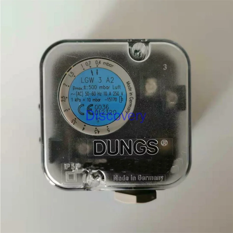 LGW3A2 Air Pressure Switch Original DUNGS Gas Pressure Switch Combustion Machine Accessories Free of Shipment