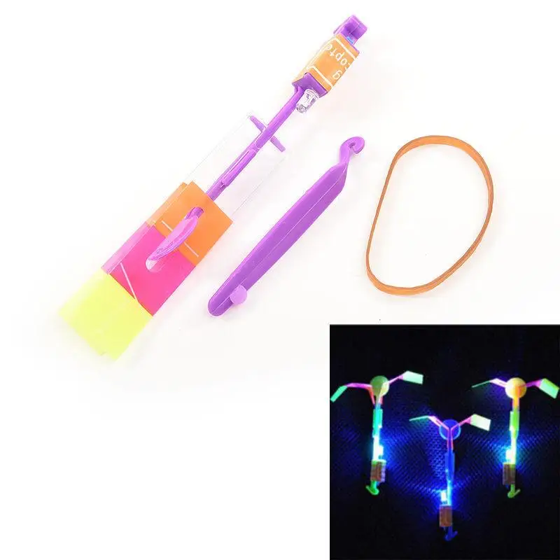 

1000PCS LED Arrow Helicopter Rotating Flying Toys Space UFO led Lights Christmas Kids' Gift Novelty Children Flying Toys