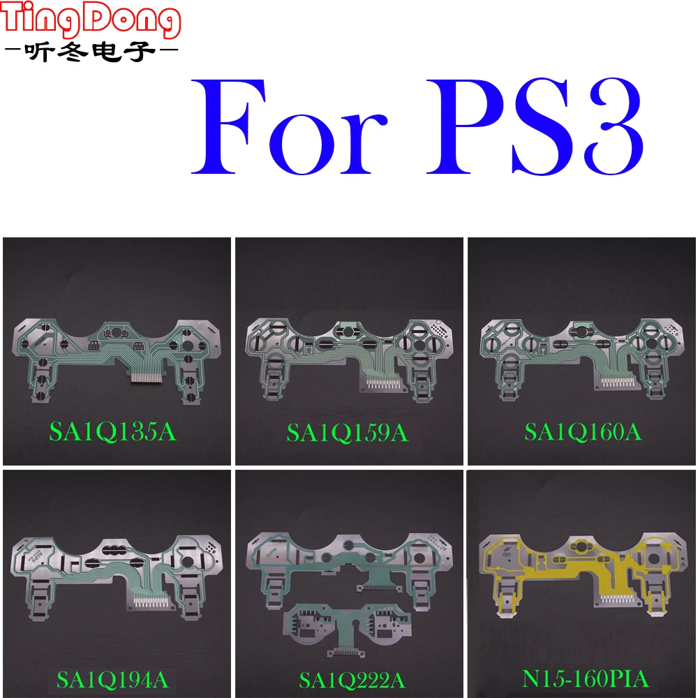 

Replacement Part Board Ribbon Cable Conductive Film SA1Q160A SA1Q159A SA1Q135A SA1Q222A For PS3 Controller