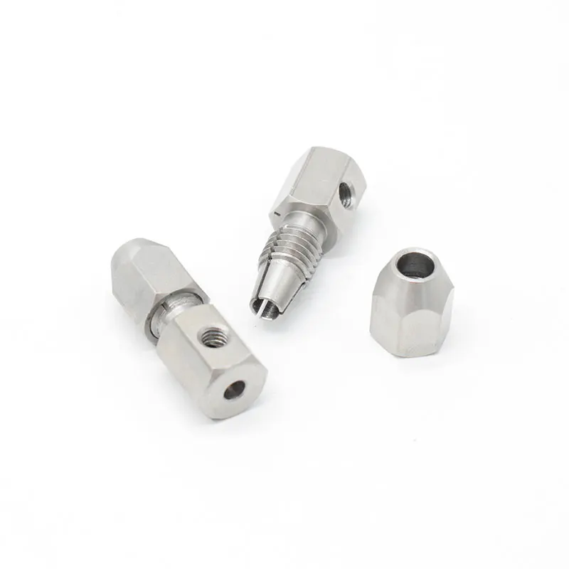 RC เรือยืดหยุ่นข้อต่อ CNC สแตนเลส Shaft นุ่มล็อค4มม.Collet Coupler Flex สำหรับ3.18/4/5/6มม.เพลามอเตอร์