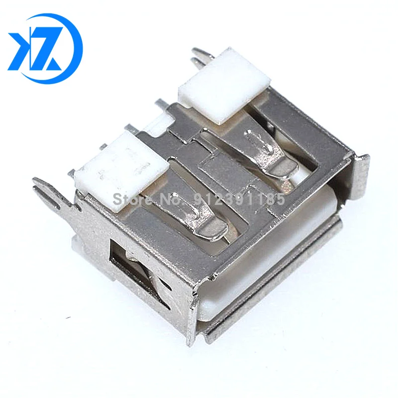 10 шт., вертикальные Разъемы USB Type-A af10.0 мм