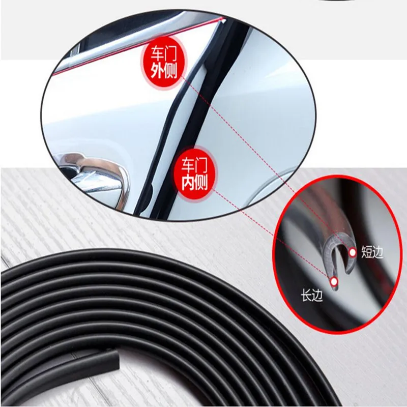 Car Door Edge Guards Trim Molding Strip Sticker For Opel Signum Cascada Adam Ampera Corsa E Karl Meriva B Vectra C  Accessories