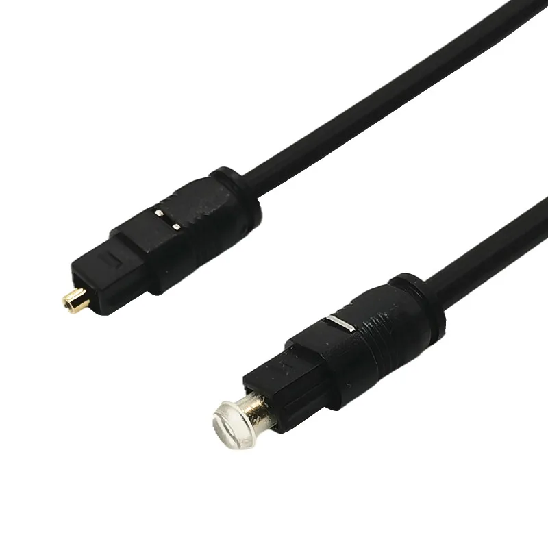 Super krótkie dźwięk cyfrowy kabel optyczny audio toslink od 4.0mm ze złotym wtyczka powlekana 0.2m