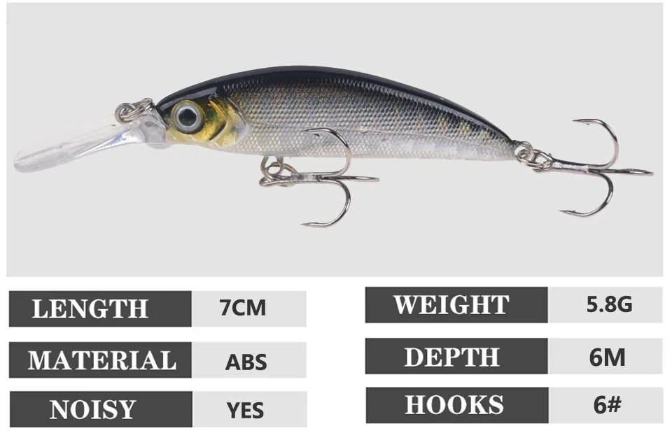 Señuelo Minnow Stream – Mini Crankbait hundimiento para trucha - imagen 4