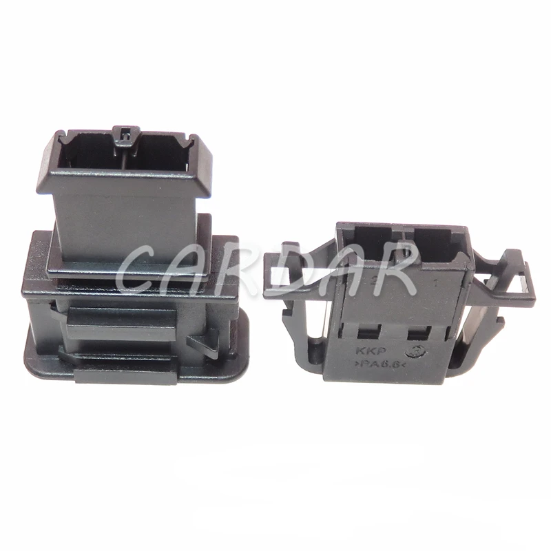 1 Set 2 Pin 1J0 972 752 1J0 972 762 Electrical Blower Fan Motor Pigtail Wire Socket Auto Connector 1J0972762 1J0972752 For VW Sk