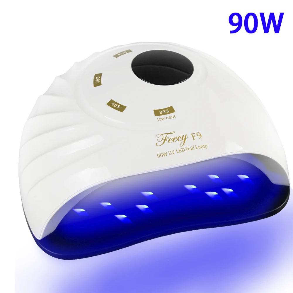 

Nail Dryer 90W LED Nail Lamp UV Lamp for Curing All Gel Nail Polish With Motion Sensing Manicure Pedicure Salon Tool