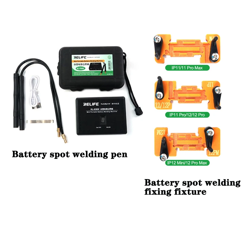 Rl-936W 18650 Battery Spot Welding Machine,support Welding Ip Hw Vivo Iphone Nickel Mobile Phone Batteries,220V Spot Welder Kit