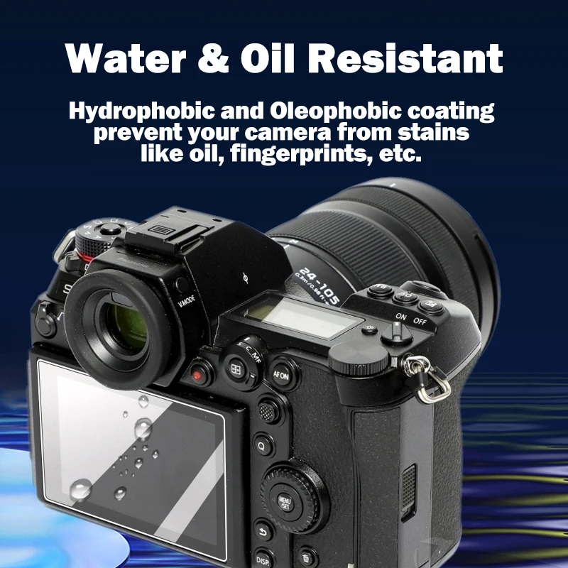 2PCS S5 S5M2 Camera Glass Tempered Glass Ultra Thin Screen Protector for Panasonic LUMIX S5 S5II DC-G9 GX9 GX7III DC-S1H Camera