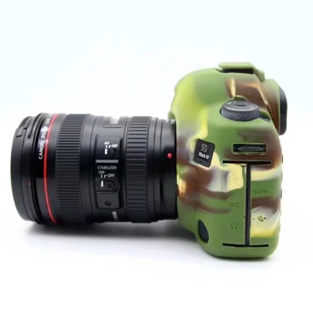 Sac vidéo pour appareil photo DSLR, étui de Protection en caoutchouc et silicone souple pour appareil photo Canon 5D4 5d4