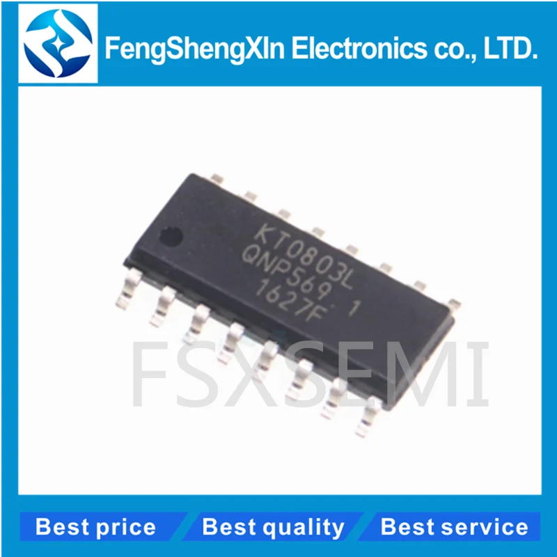 5pcs/lot KT0803 KT0803L SOP-16  FM stereo launch chip