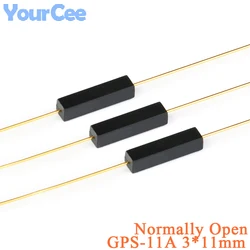 100 pz/2 pz 3*11 GPS-11A sensore interruttore Reed 3x11mm interruttore Reed interruttore magnetico normalmente aperto NO