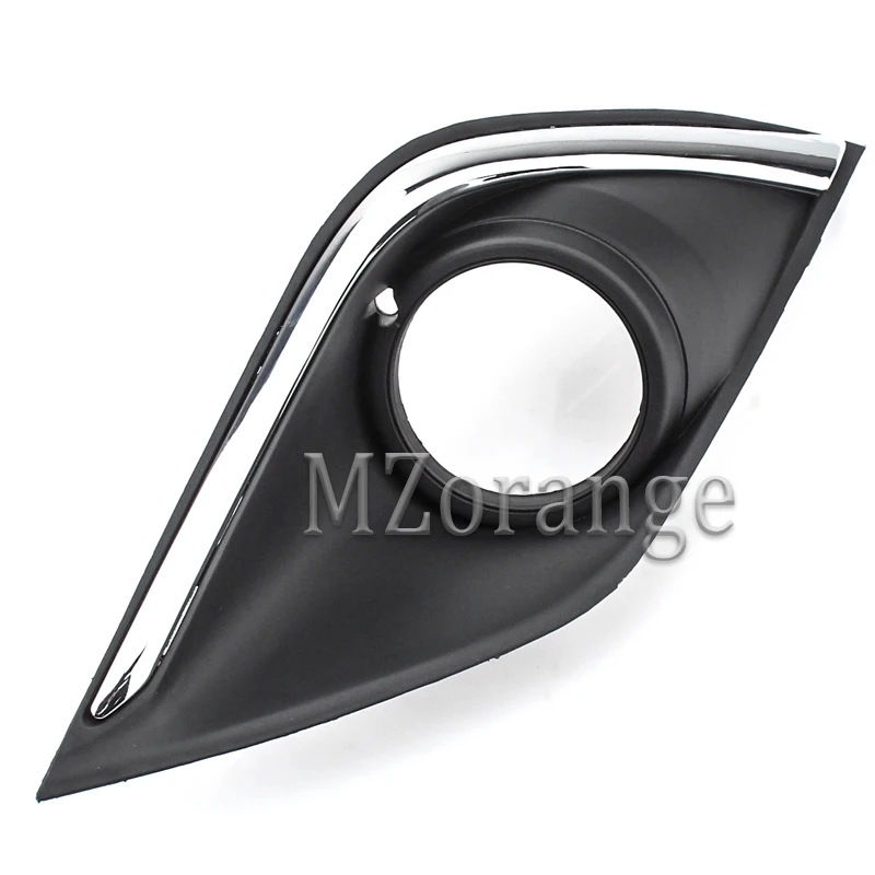 Fog Light Covers for Mitsubishi Outlander 2015 2016 2017 2018 Fog Lamp Chrome Bezel Foglight Hoods Grille Frame Car Accessories